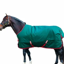 Horseware - Couverture d'extérieur Rambo Original vert/ rouge 0g