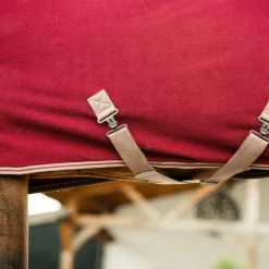 Horseware - Couverture polaire Amigo Fleece Cooler mulberry et taupe 0g