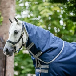 Horseware - Couvre-cou Amigo Ripstop 900 Hood marine/ titanium grey 0g