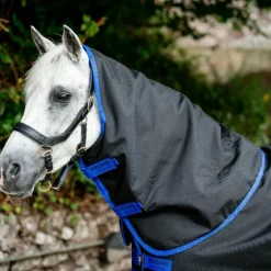 Horseware - Couvre-cou Amigo Ripstop 900 Hood noir/ classic blue 0g