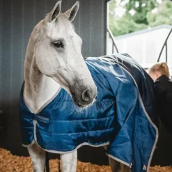 Horseware - Doublure liner thérapeutique Ionic Therapy imperial blue/ argent/ marine 50g
