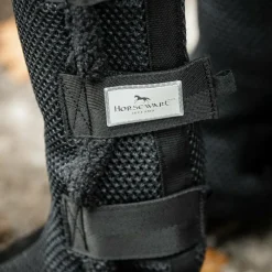 Horseware - Guêtres fermées de protection Show Ready noir/ argent