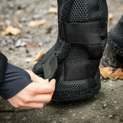 Horseware - Guêtres fermées de protection Show Ready noir/ argent