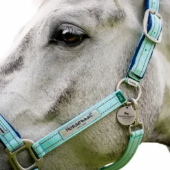 Horseware - Licol spécial pâturage Field Safe blue haze