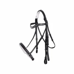 Imperial Riding - Bride avec rênes Layla noir/ blanc