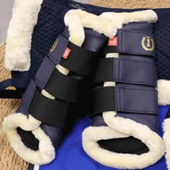 Imperial Riding - Guêtres fermées moutons marine x2