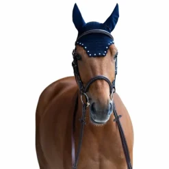 Jump'In - Bonnet pour chevaux Balthazar marine/ diamant