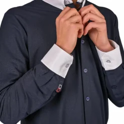 Jump'In - Chemise de concours manches longues homme Félix marine