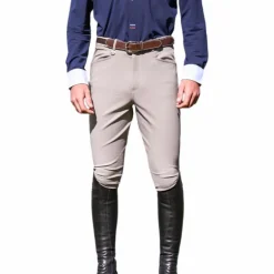 Jump'In - Pantalon d'équitation homme Super X lin