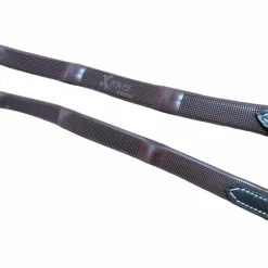 Jump'In - Rênes en caoutchouc avec 7 stoppers 1/2 collection One noisette