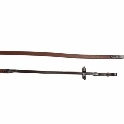 Jump'In - Rênes en caoutchouc 1/2 collection Week havane