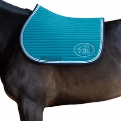 Jump'In - Tapis de selle Balthazar lagon/ marine