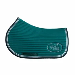 Jump'In - Tapis de selle Balthazar vert/ marine