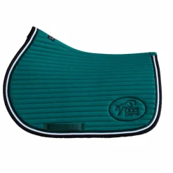 Jump'In - Tapis de selle Balthazar vert/ noir