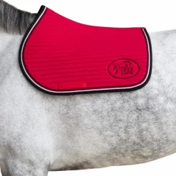 Jump'In - Tapis de selle Balthazar rouge/ noir