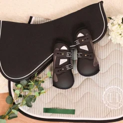 Kentucky Horsewear - Amortisseur pour chevaux Anatomique Absorb noir/noir