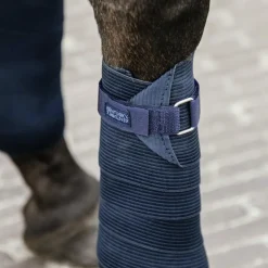 Kentucky Horsewear - Bandes de travail élastiques marine (x2)