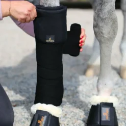 Kentucky Horsewear - Bandes de repos noir (x4)