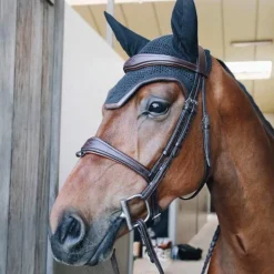 Kentucky Horsewear - Bonnet Wellington cuir noir