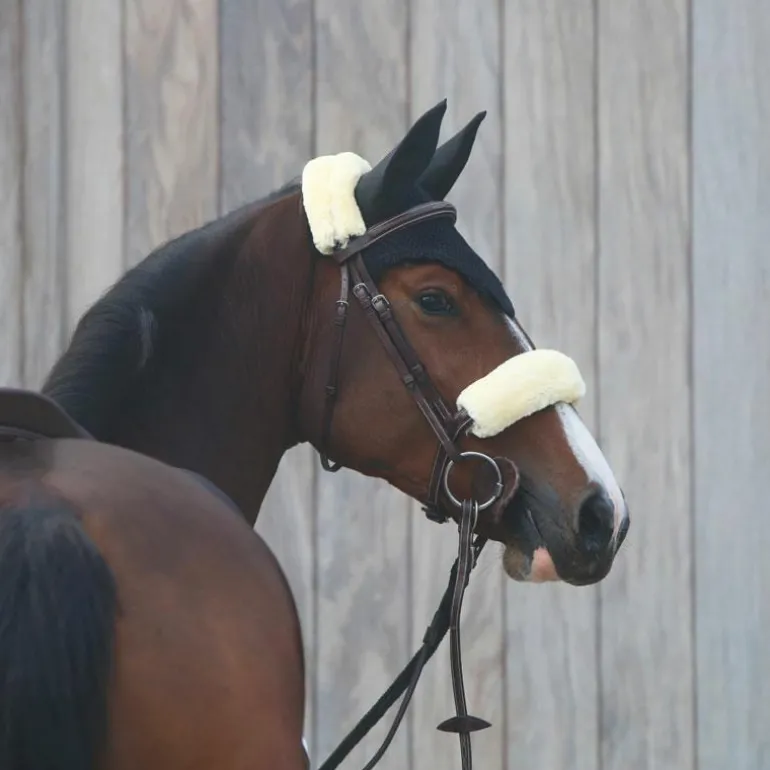 Kentucky Horsewear - Bonnet anti-mouches noir