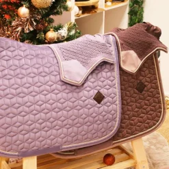 Kentucky Horsewear - Bonnet Wellington velvet parme