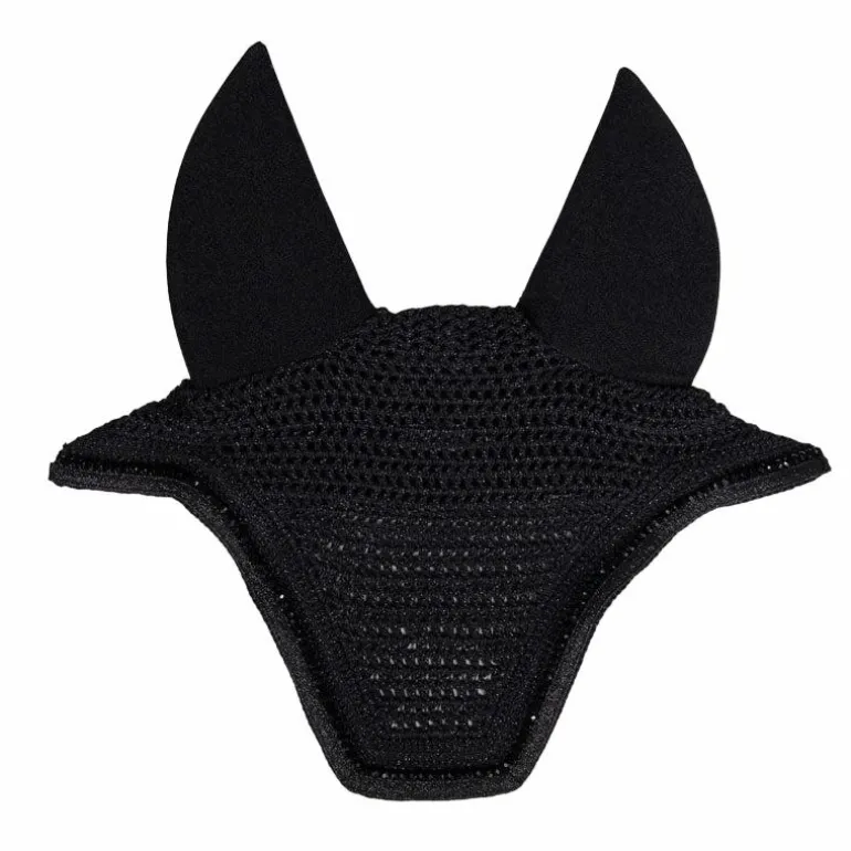 Kentucky Horsewear - Bonnet anti-bruit Glitters noir