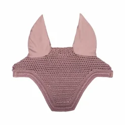 Kentucky Horsewear - Bonnet pour chevaux Wellington Velvet Mini Pearls vieux rose