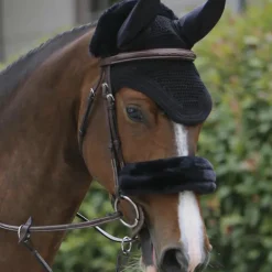 Kentucky Horsewear - Bonnet anti-mouche Wellington gris