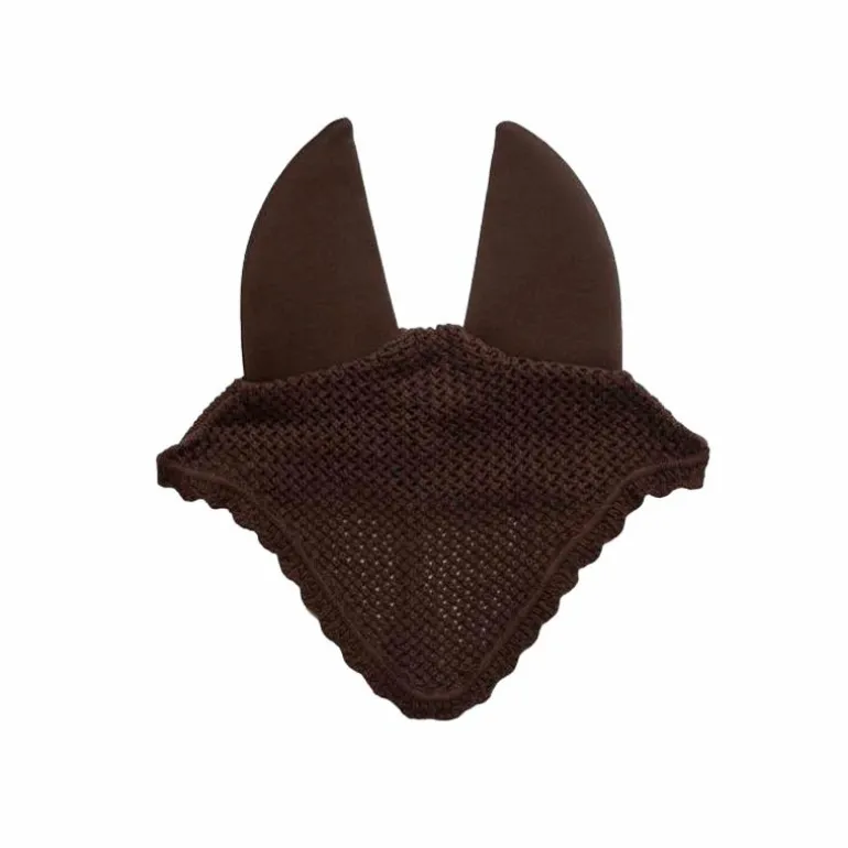 Kentucky Horsewear - Bonnet anti-bruits marron