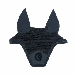 Kentucky Horsewear - Bonnet pour chevaux Wellington 3D logo anti-bruits noir