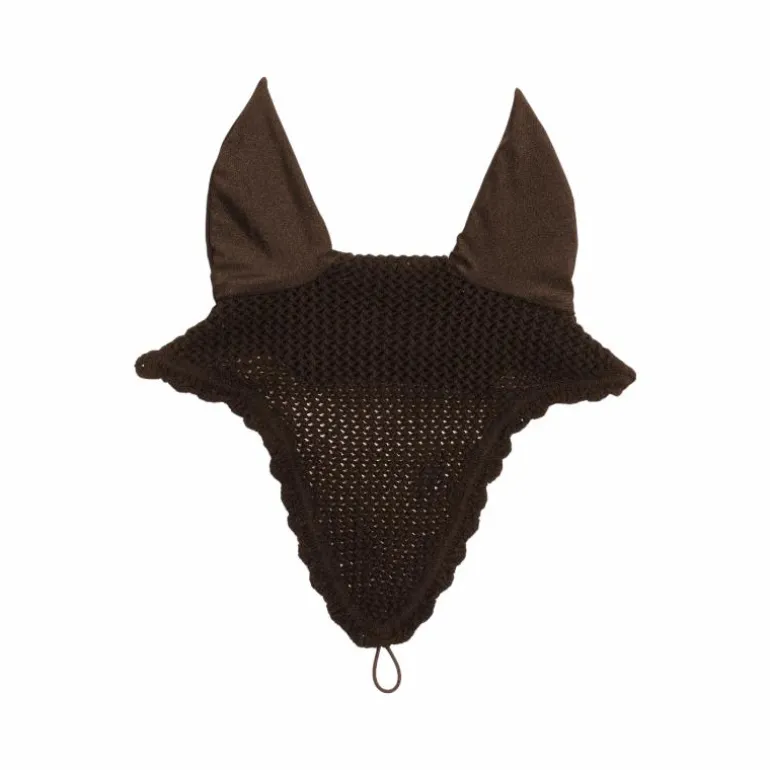 Kentucky Horsewear - Bonnet anti-bruit long brun