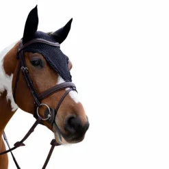 Kentucky Horsewear - Bonnet anti-bruit long marine