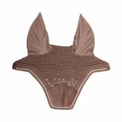 Kentucky Horsewear - Bonnet pour chevaux Wellington Velvet beige