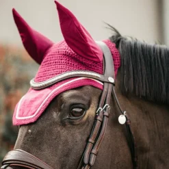 Kentucky Horsewear - Bonnet Wellington velvet fuchsia