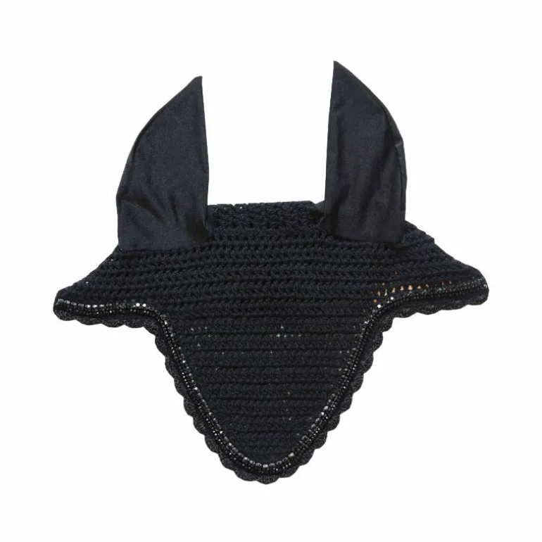 Kentucky Horsewear - Bonnet long Stone & Pearl noir