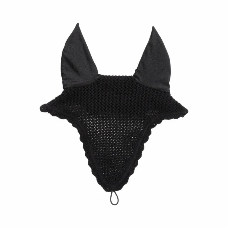 Kentucky Horsewear - Bonnet anti-bruit long noir