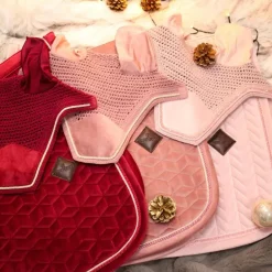 Kentucky Horsewear - Bonnet Wellington velvet vieux rose