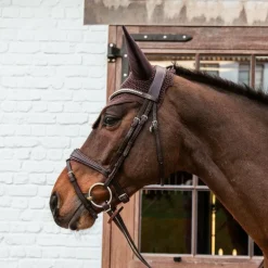 Kentucky Horsewear - Bonnet Wellington anti-bruit marron