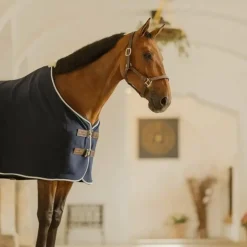 Kentucky Horsewear - Chemise séchante Show Vegan Wool marine