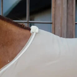 Kentucky Horsewear - Chemise polaire Fleece Rug Plaited Rope beige