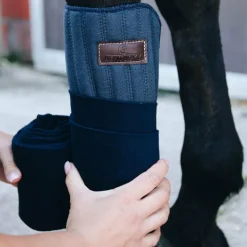 Kentucky Horsewear - Cotons de travail pad absorb marine (x4)