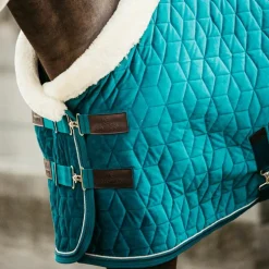 Kentucky Horsewear - Couverture de présentation velvet émeraude 160g