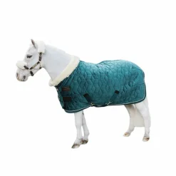 Kentucky Horsewear - Couverture de présentation velvet émeraude pour minis 160g