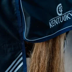 Kentucky Horsewear - Couverture d'extérieur Turnout Rug All Weather waterproof comfort marine 300g