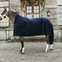 Kentucky Horsewear - Couverture Séchante carré heavy marine