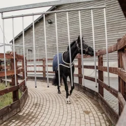 Kentucky Horsewear - Couverture de marcheur imperméable marine 160g