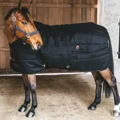 Kentucky Horsewear - Couverture d'écurie Classic noir 300g