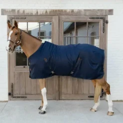 Kentucky Horsewear - Couverture d'écurie Classic marine 0g