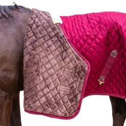 Kentucky Horsewear - Couverture de box bordeaux 400g