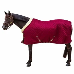 Kentucky Horsewear - Couverture de présentation bordeaux 160g